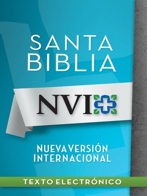 cover image of NVI Santa Biblia